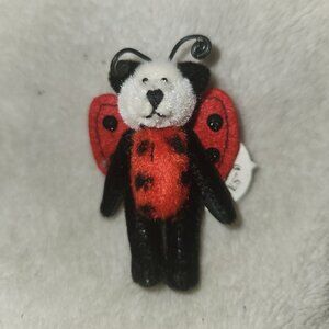 "Teedle F. Wuzzie" Boyds Bears Ladybug Pin